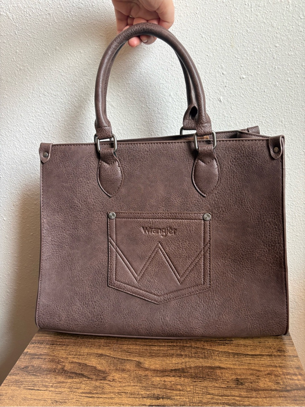 Wrangler Classic Top Handle Tote Bag